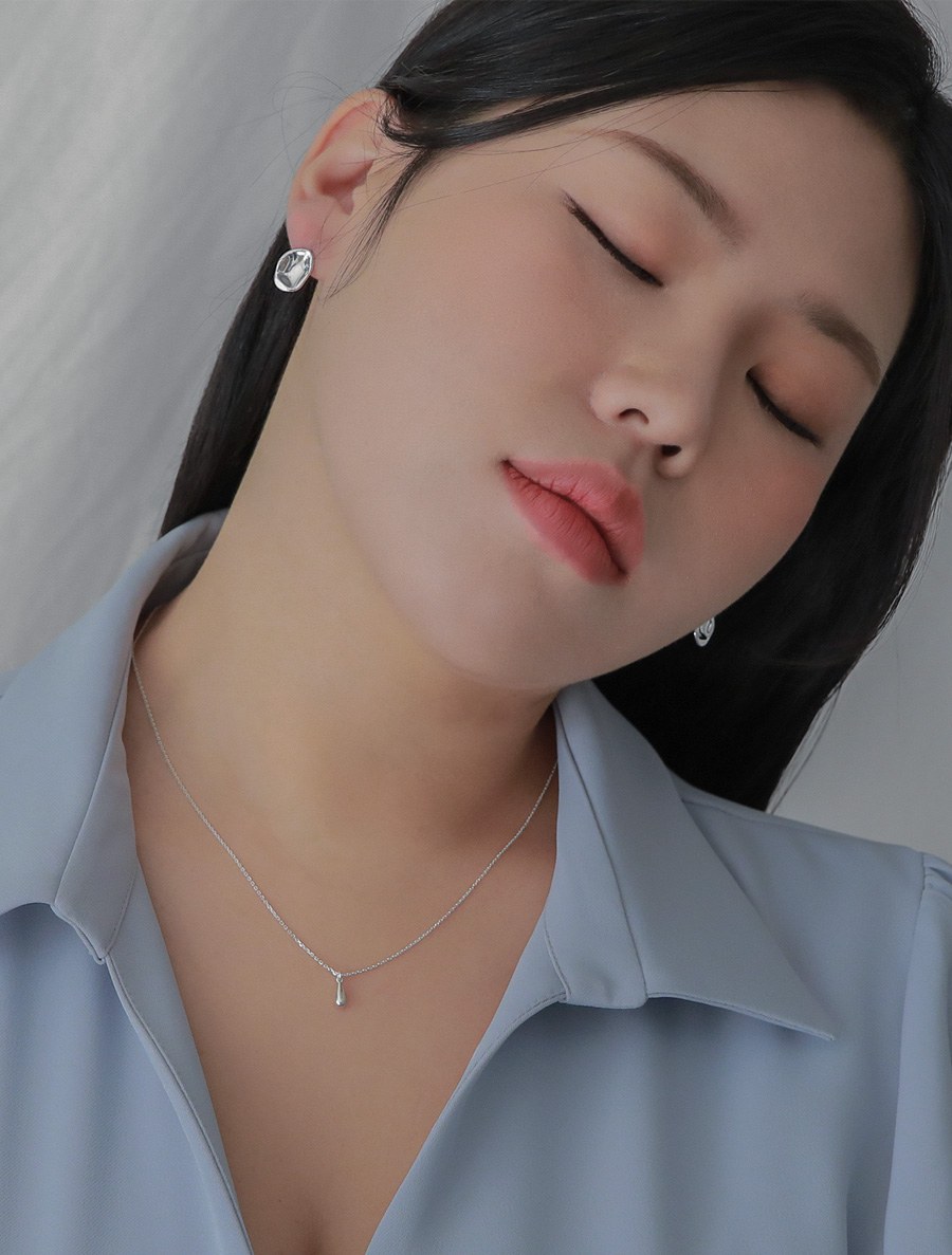 [925 silver]Ryuonen Silver earring