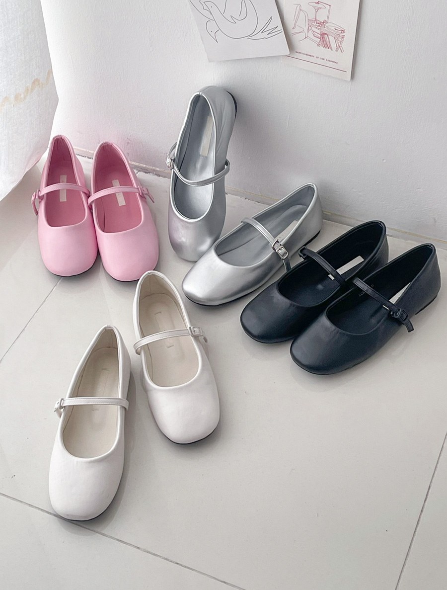 Pledia Mary Jane Flat shoes(1cm)