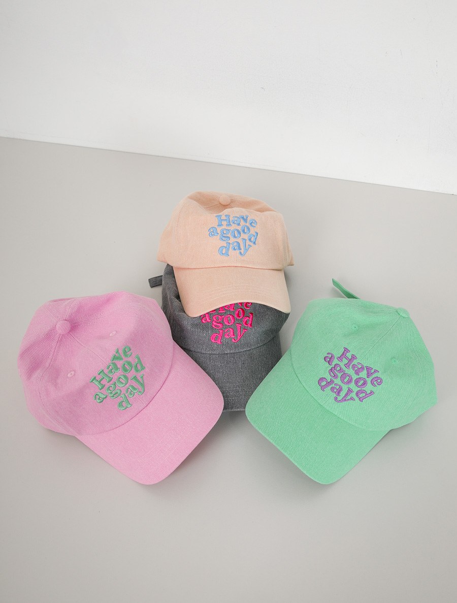 Otian Pigment Embroidery Graphic Print Ball Cap