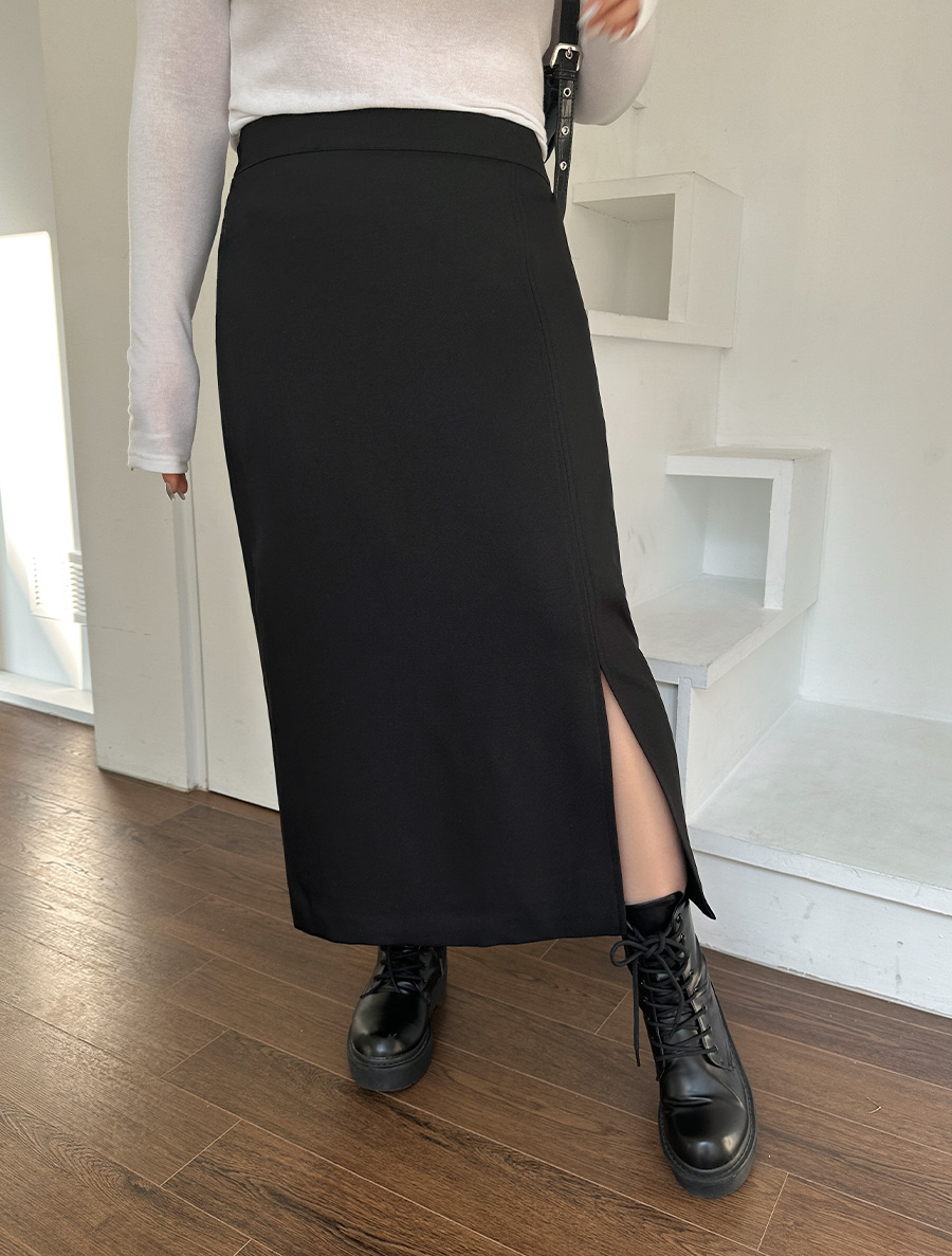 Kyryito Slit Long Skirt