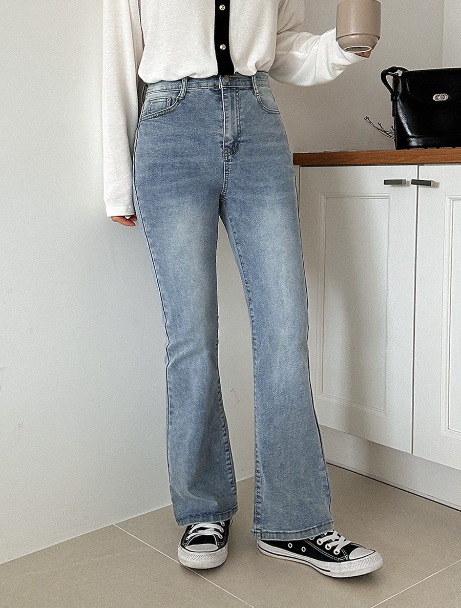 Envio flared denim pants of different lengths