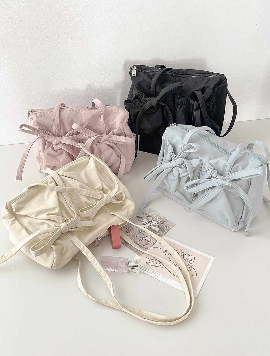 Beaudia bowknot square shoulder bag