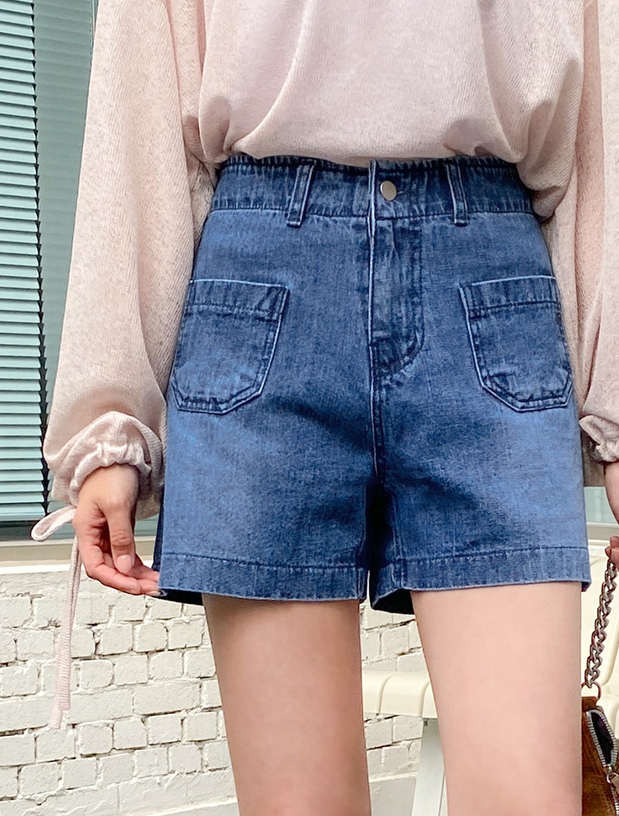 Invenue Pocket Shorts Denim Pants