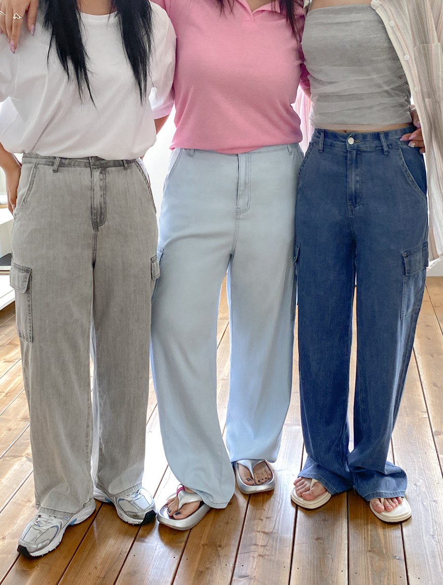 Hapien Tencel cool denim pants of different lengths