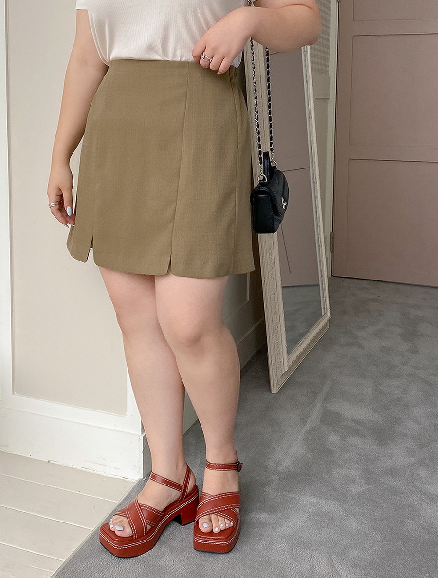 Loenmo Slit Skirt