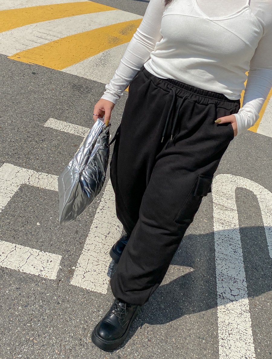 [EVELLET] Renveden Juri Cargo Waistband Pants