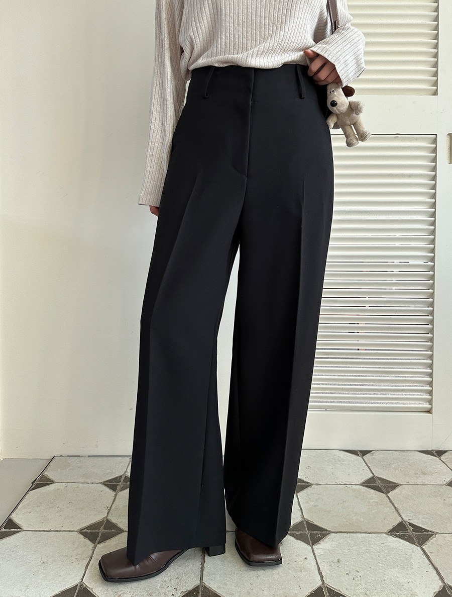 [EVELLET] Tubeli Wide Slacks