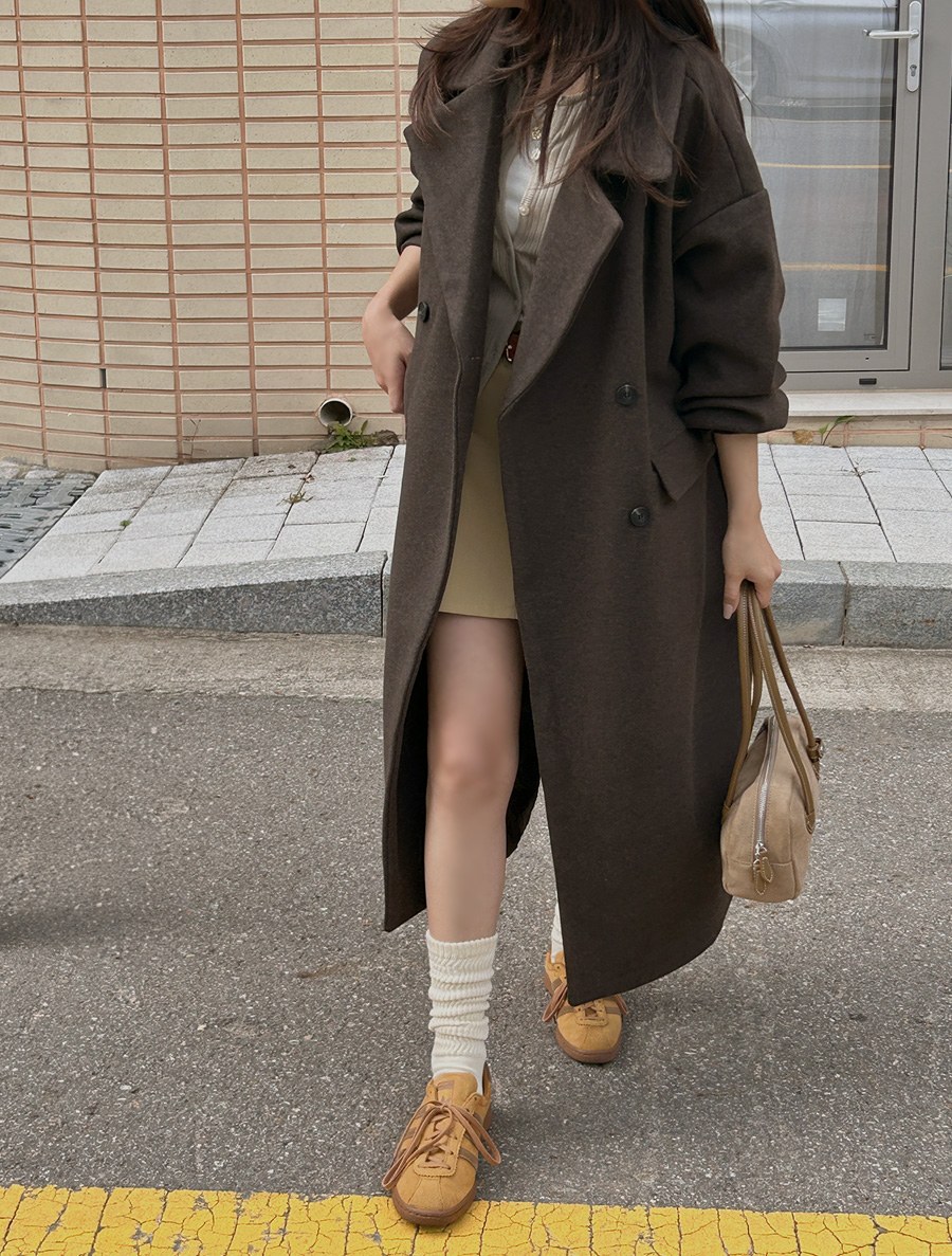 Dubien Double Long Coat