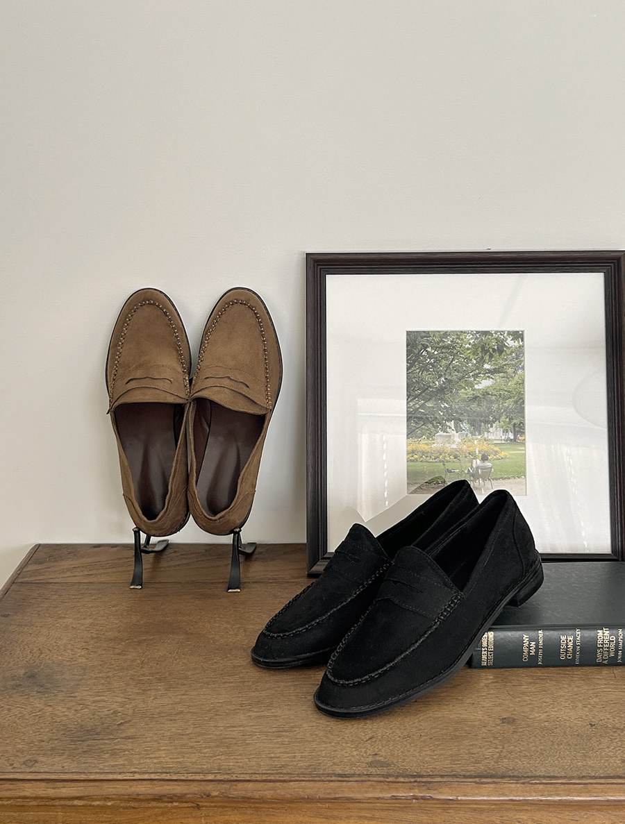 Onteve Suede Loafers (2.5cm)