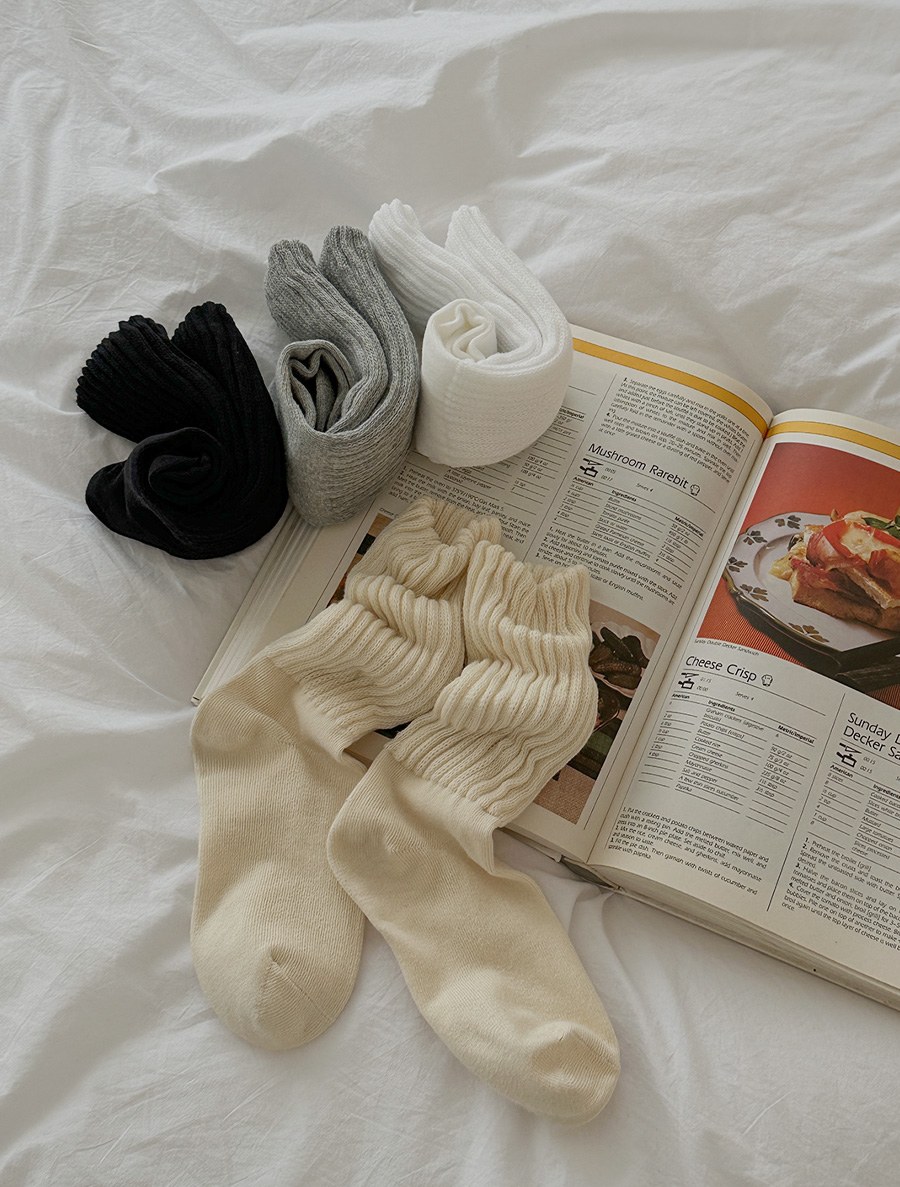 Atenview Ribbed Warmer Socks