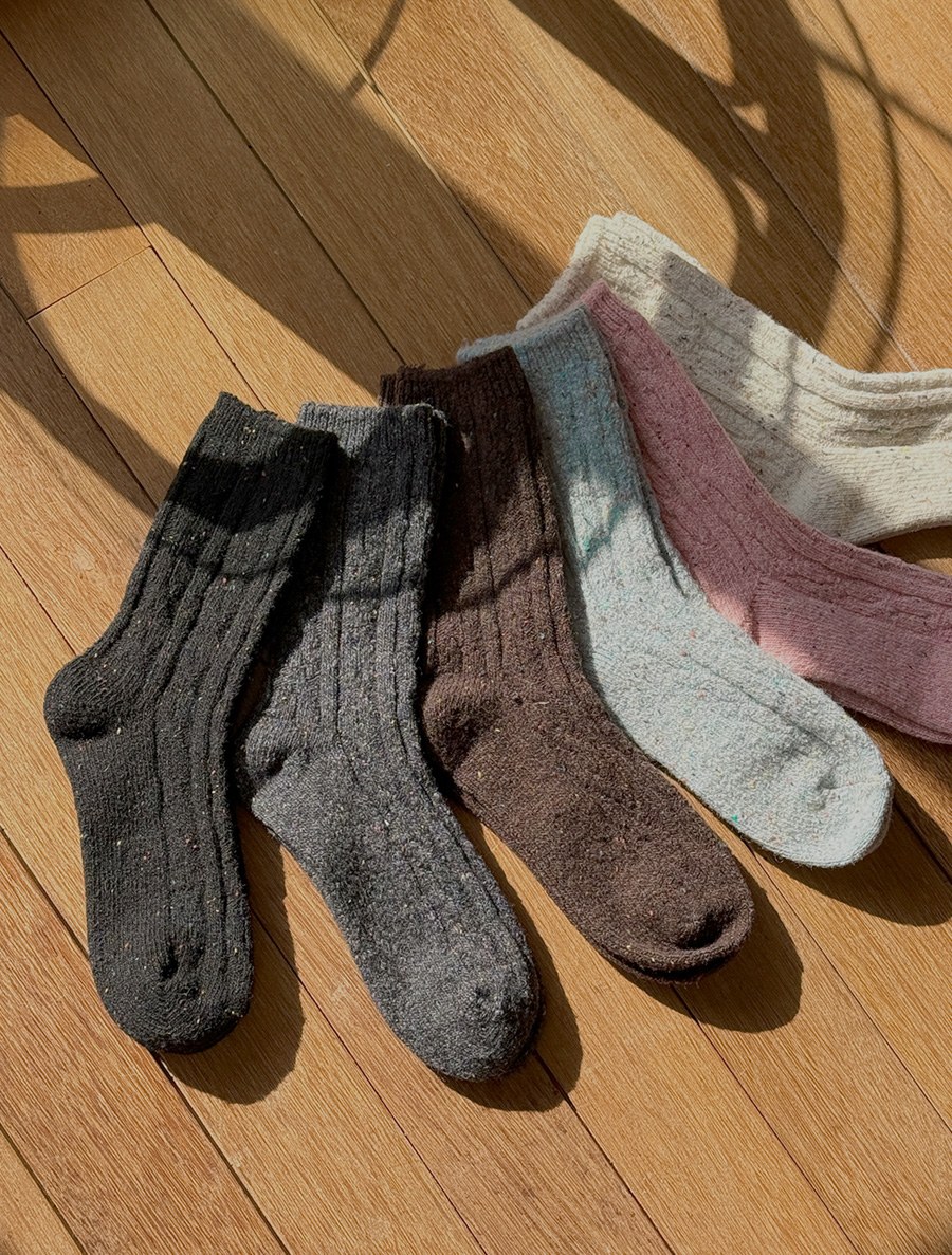 Nedone Wool Knit Socks