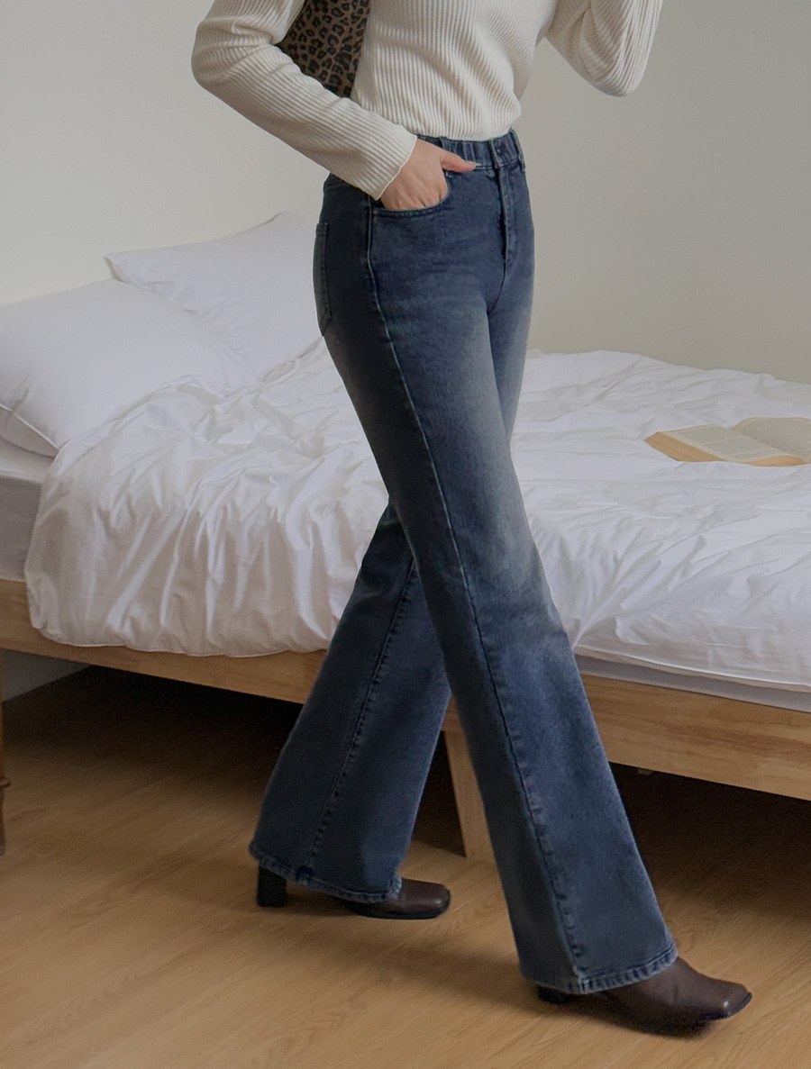 [Daily Pants] Tepien Gimodenim Semi-bootcut Pants