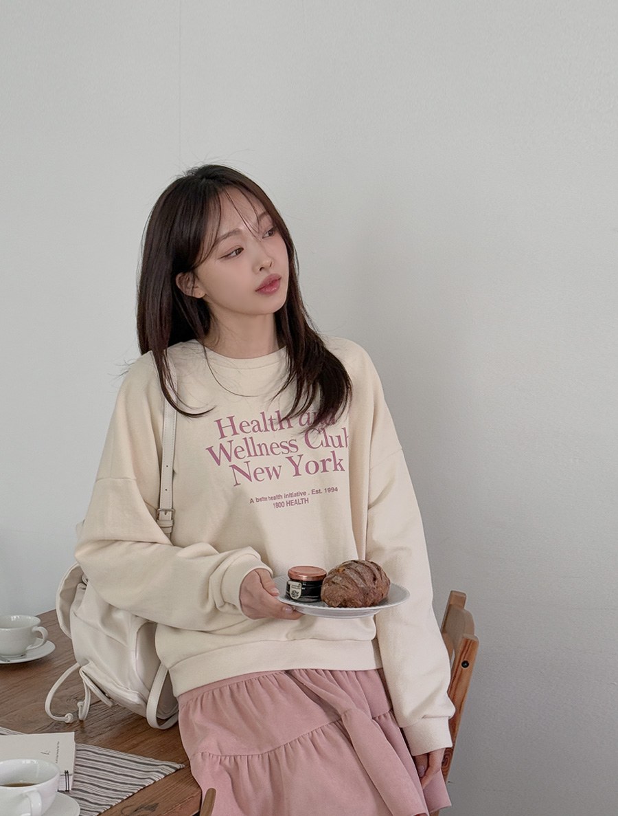 Midupin Juri Graphic Print Sweatshirt