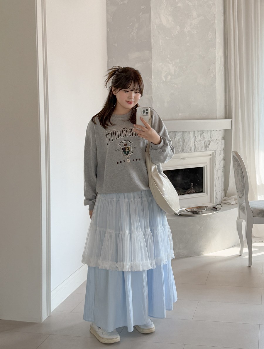 Redence Tiered Frill layered Skirt