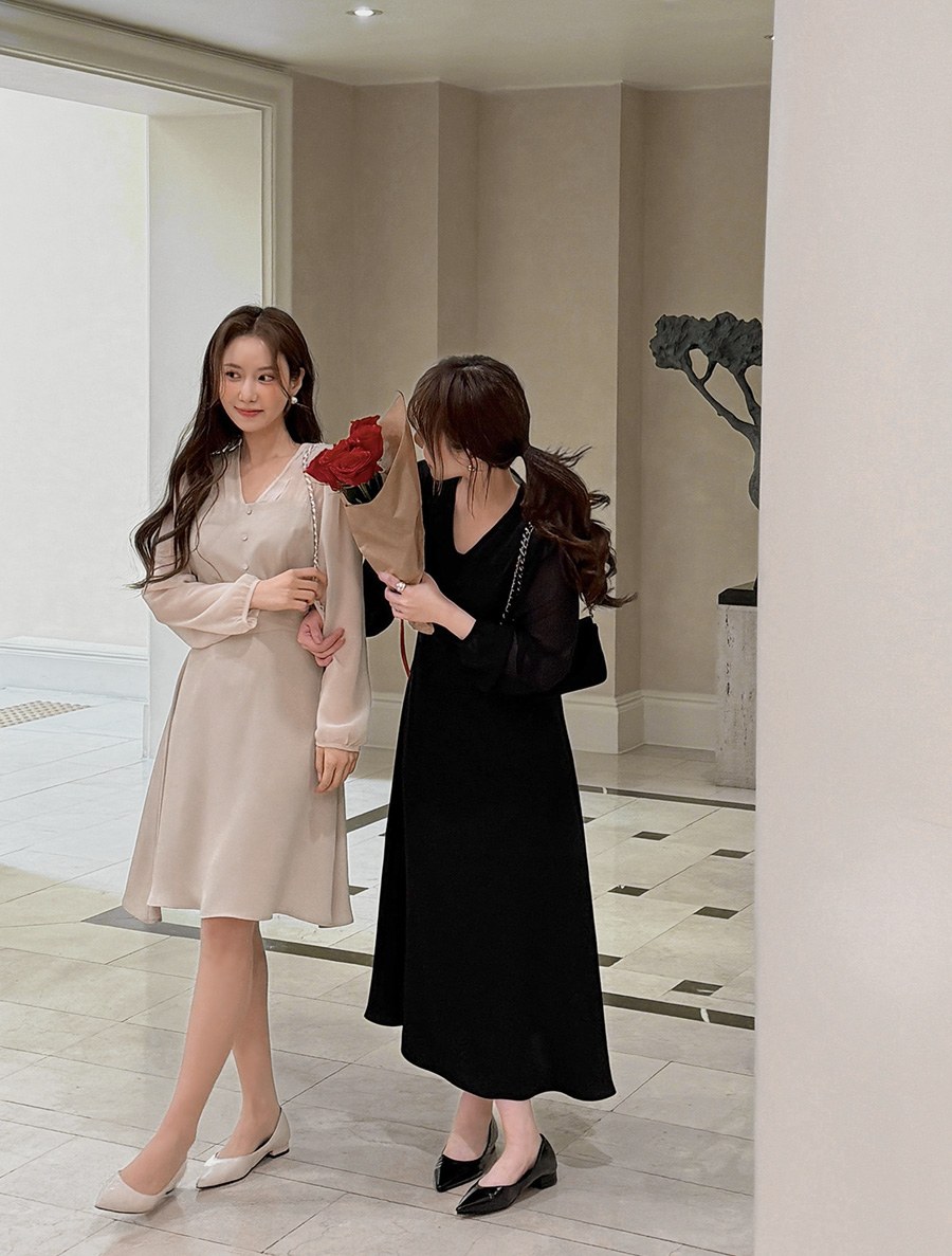 [EVELLET] Neltienne Length-specific Blouse Dress