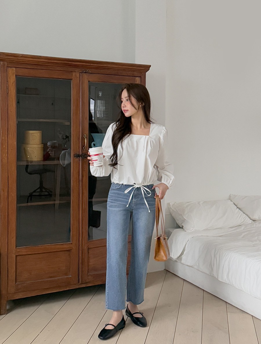 Eft Straight Denim Pants