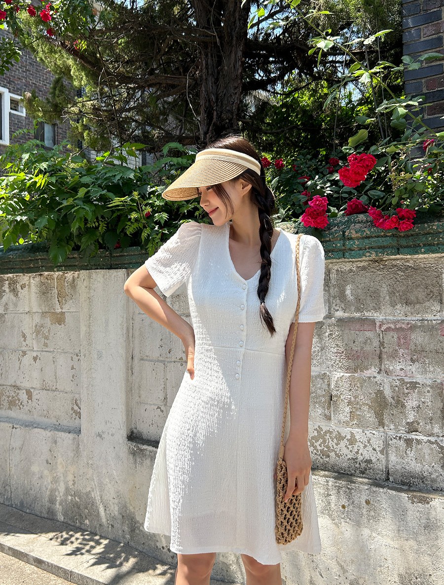 [EVELLET] Delina Wrinkle Dress