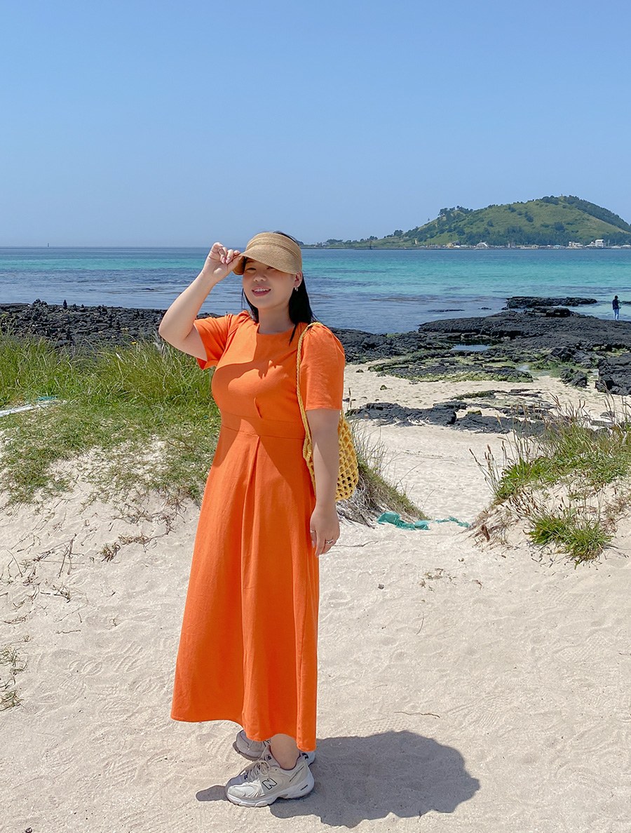 [EVELLET] Lahendi Flare Long Dress