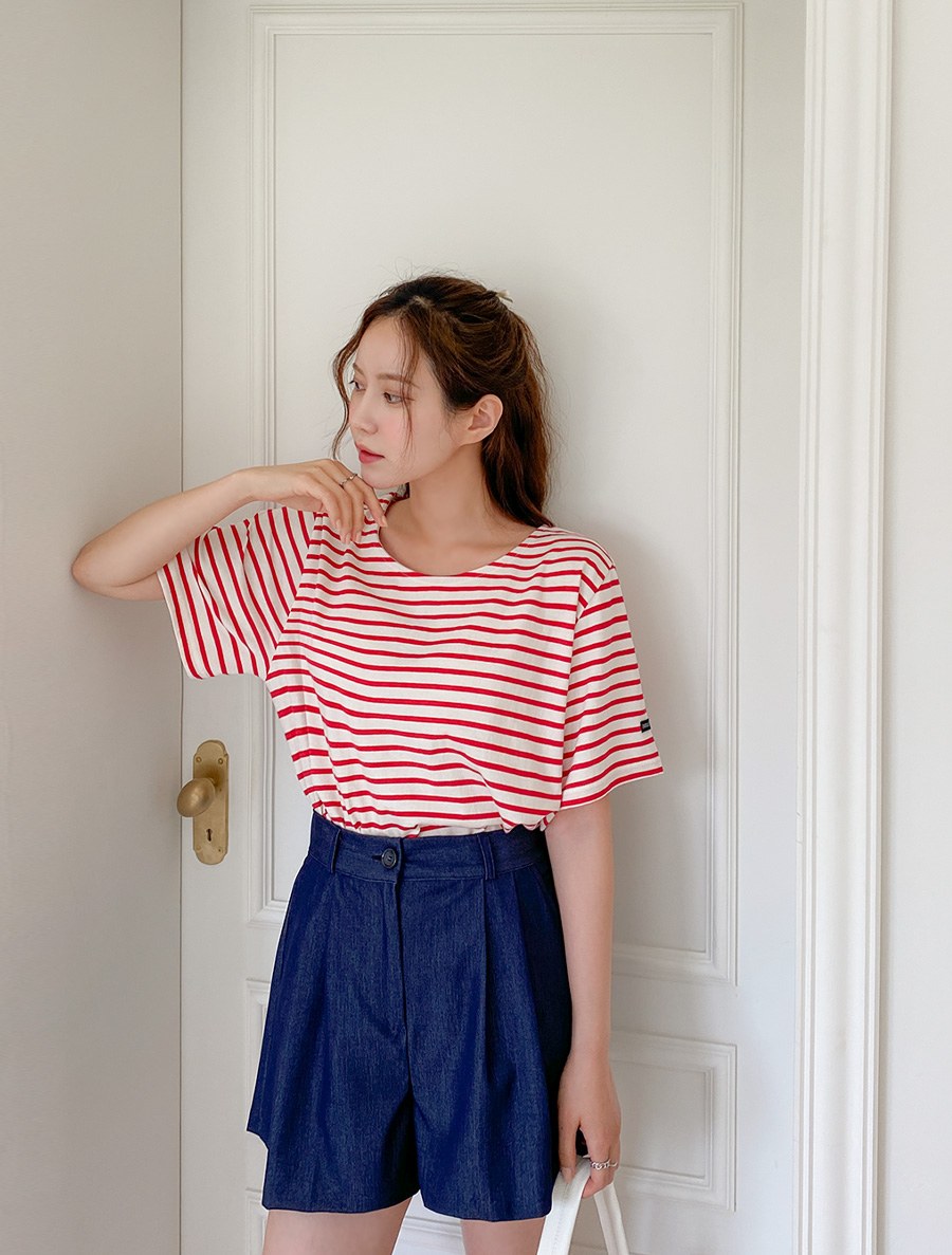 [EVELLET] Veluan ST Labels Basic T-shirt