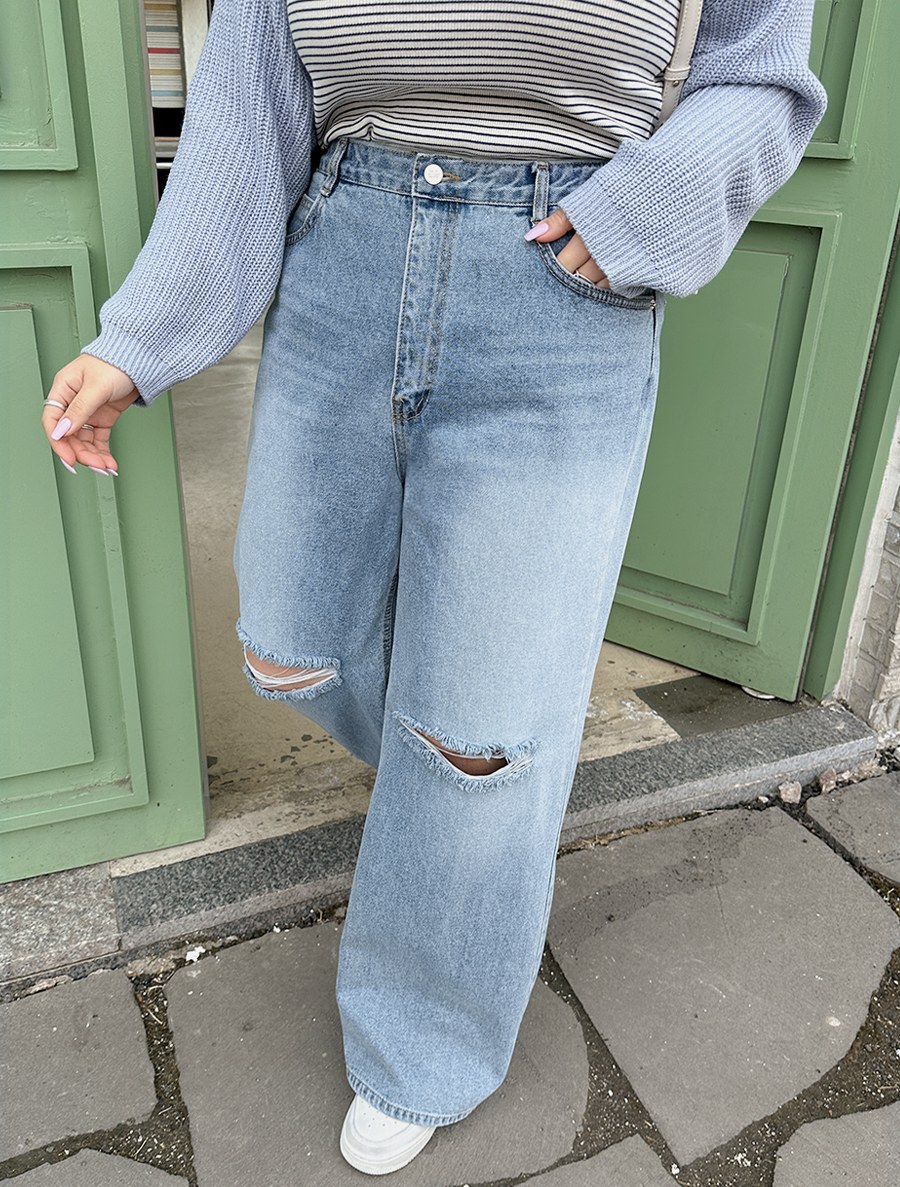 [Daily Pants] Lenfeden Denim Vintage Wide Pants