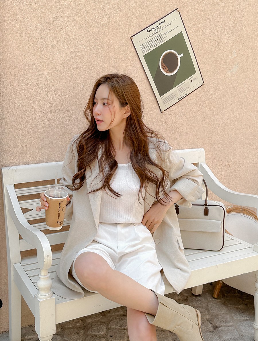 Cirento Linen single Jacket