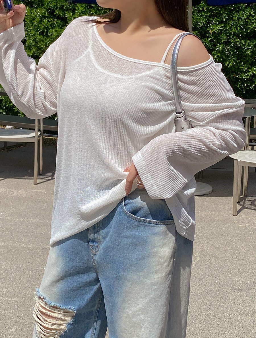 [EVELLET] Artible T-shirt Sleeveless SET