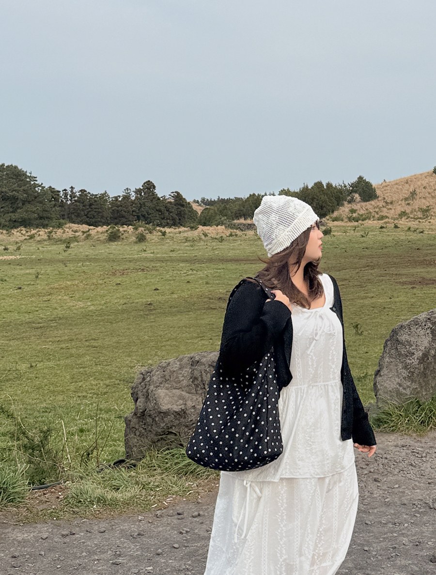 Dobella Dot Square Shoulder Bag