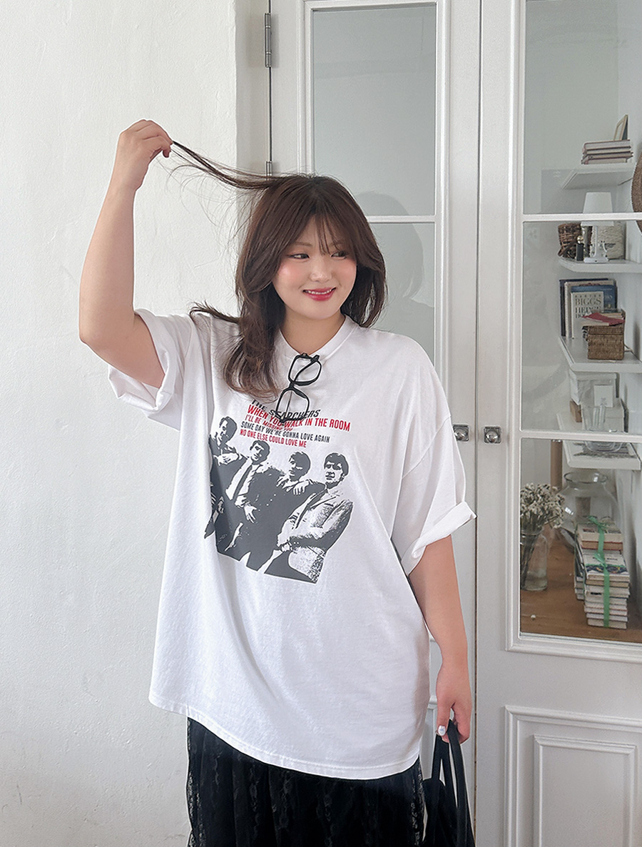 Ermon Graphic Print Long T-shirt