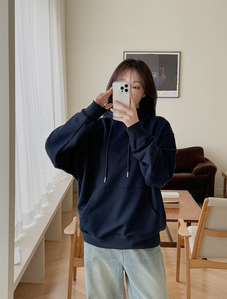 Jeduon Zuri Basic Hood Sweatshirt