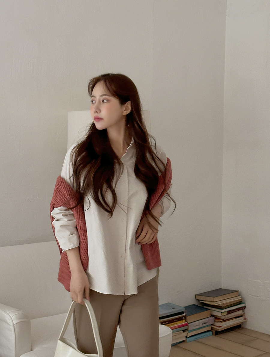 Halfnen Nylon Unbalance Shirt