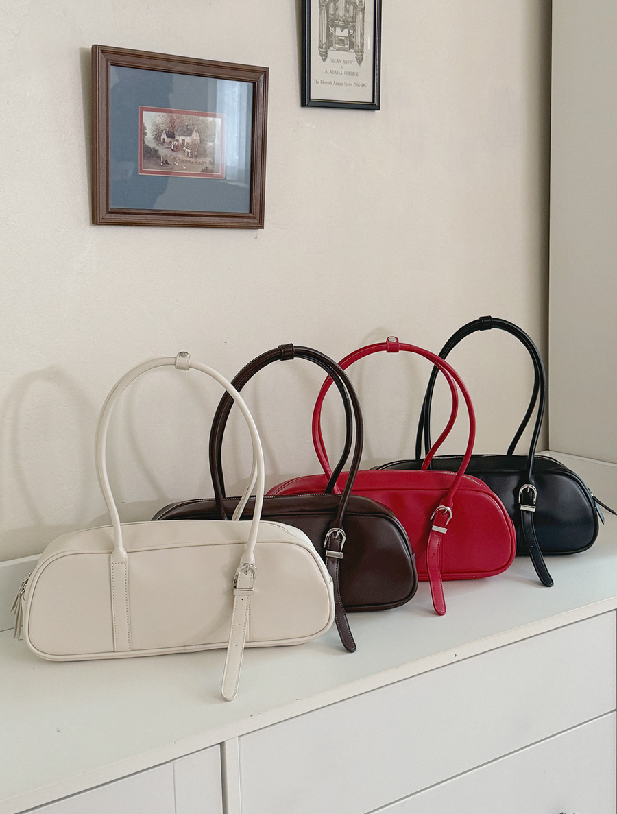 Lenbua Buckle Square Shoulder Bag
