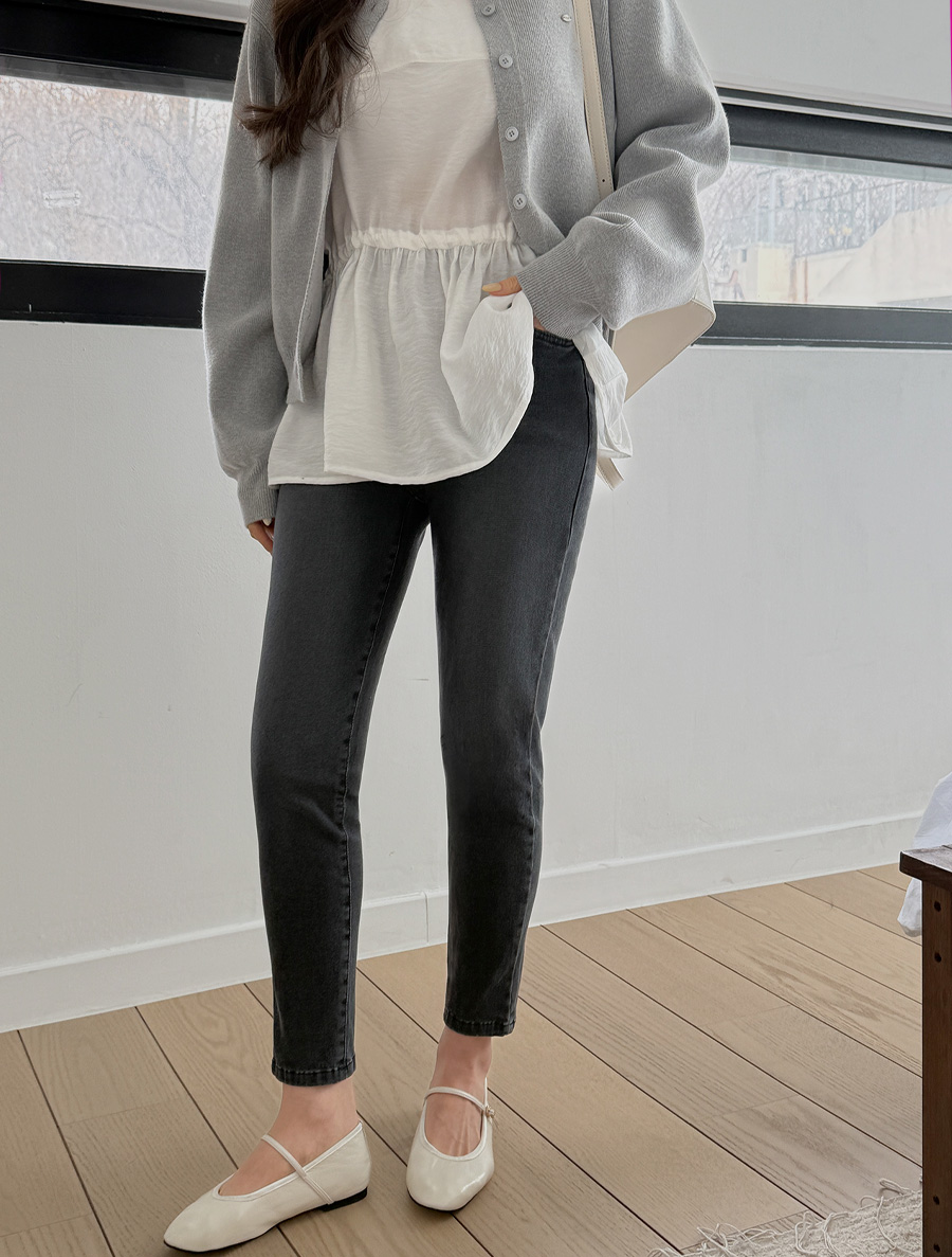 Lucea Slim Straight Denim Pants