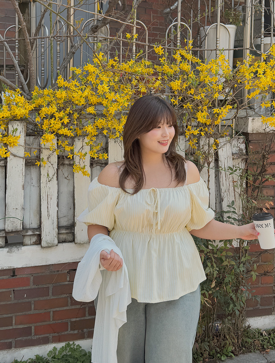 Benudi Lyocell ST Shirring Blouse