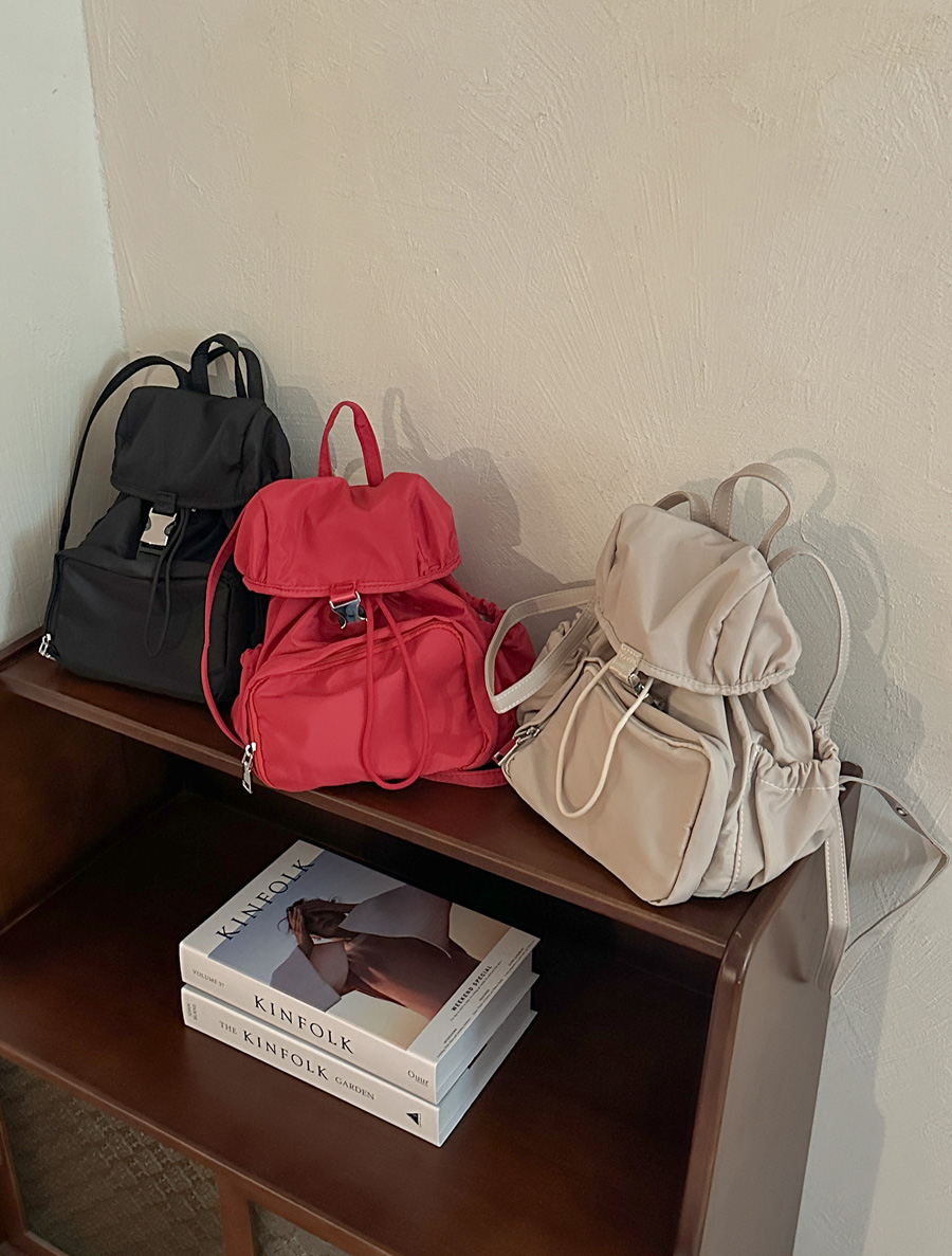 Ad Nylon Pocket BackPack