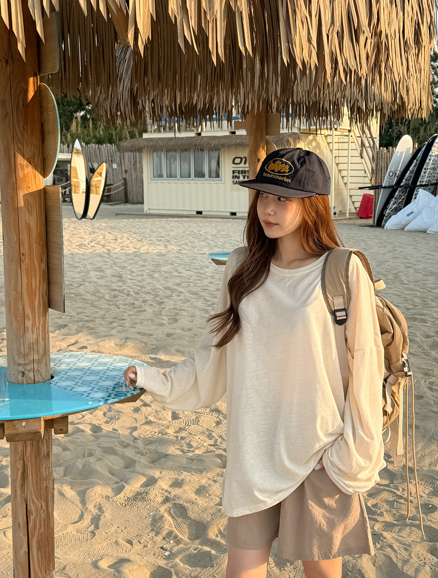 Q-A Slab Basic T-shirt