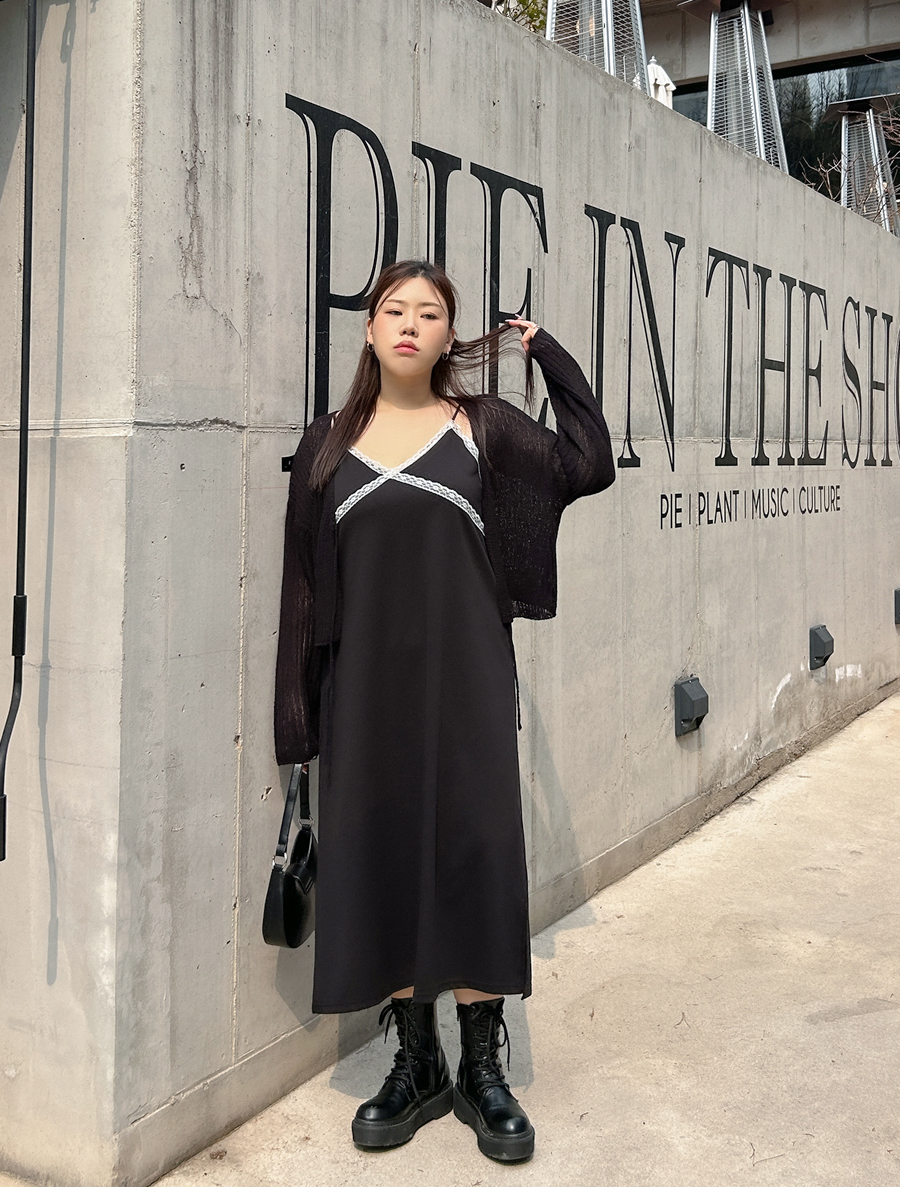 Onvis Lace Sleeveless Long Dress