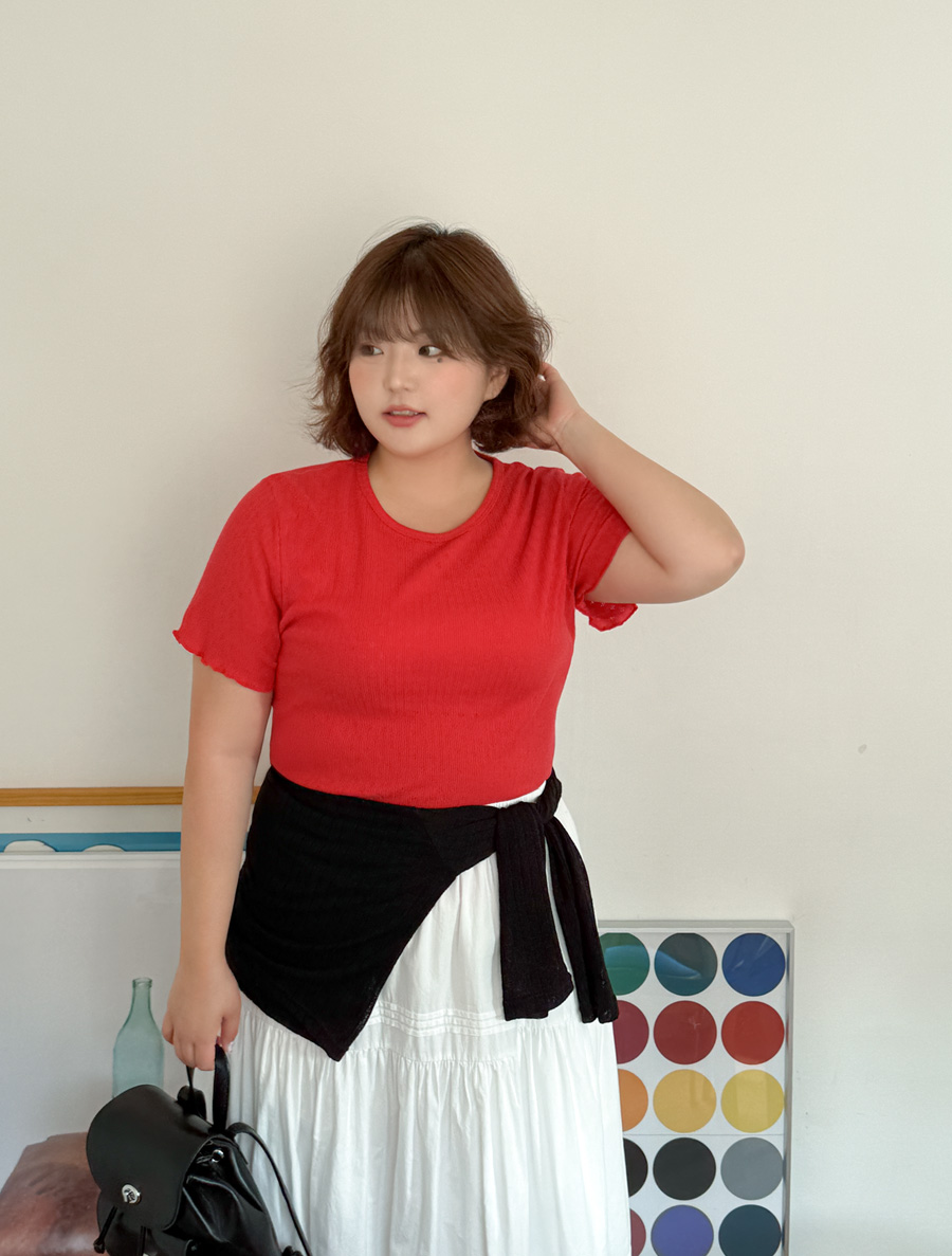 Niande Jacquard Wave T-shirt