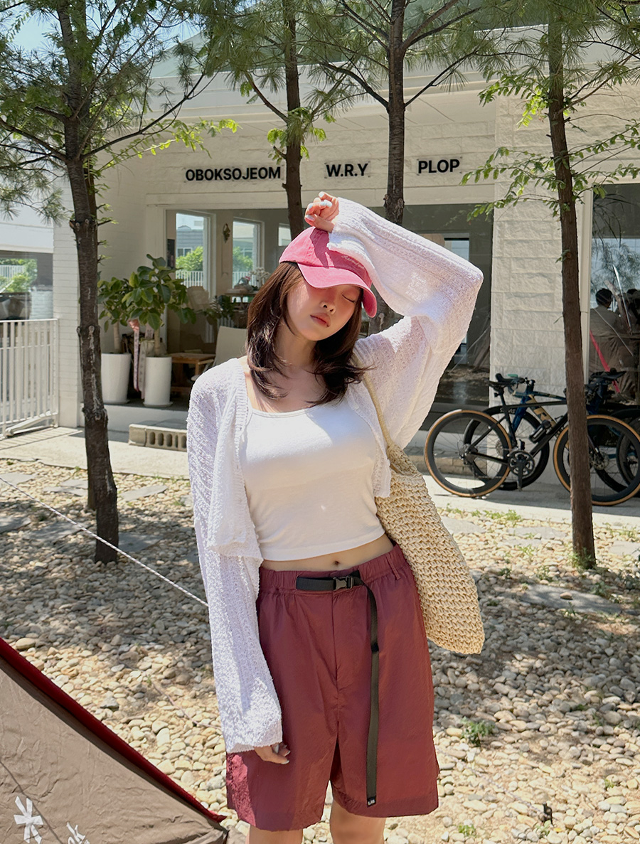 Forever Boucle Crop Knit Cardigan