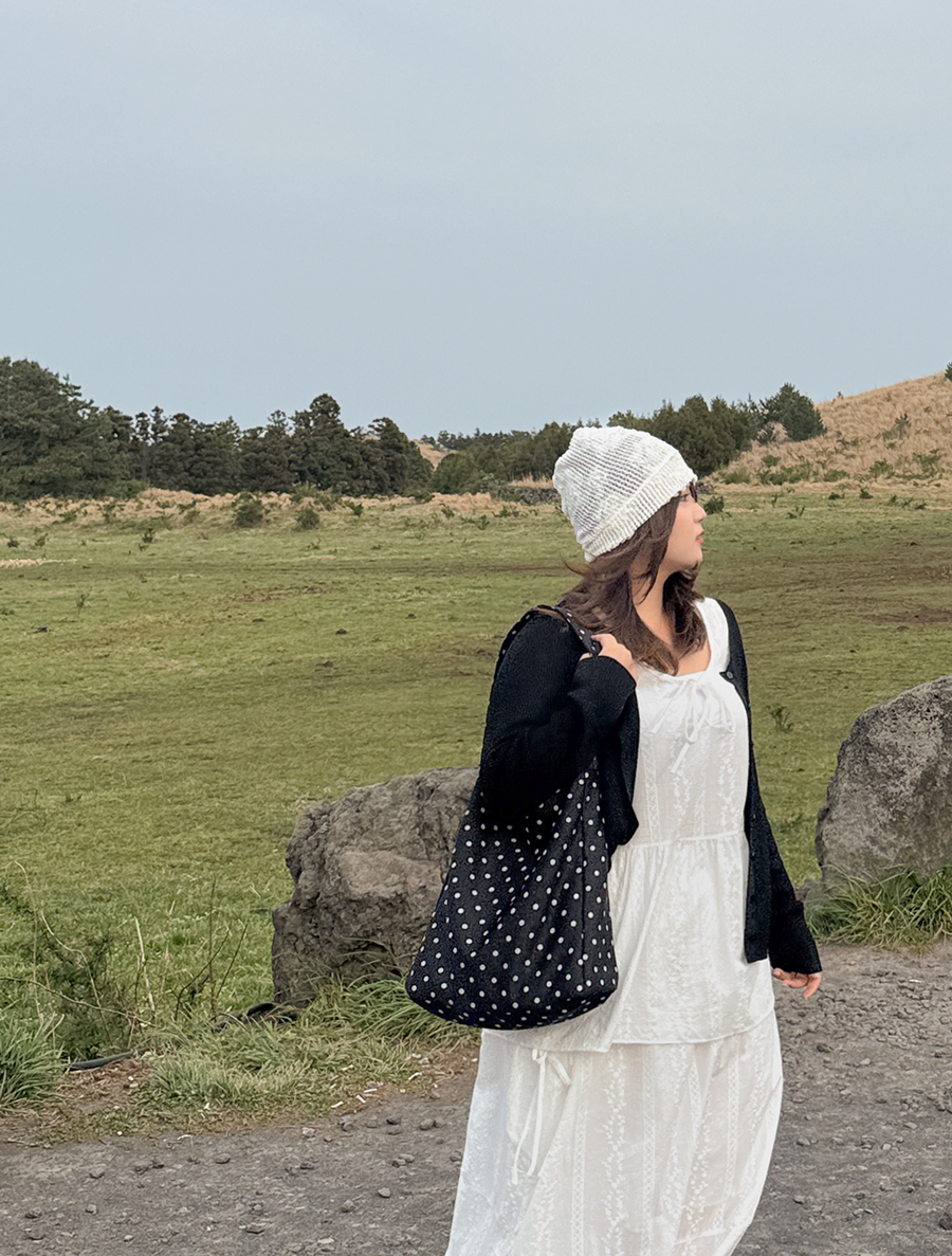 Dobella Dot Square Shoulder Bag