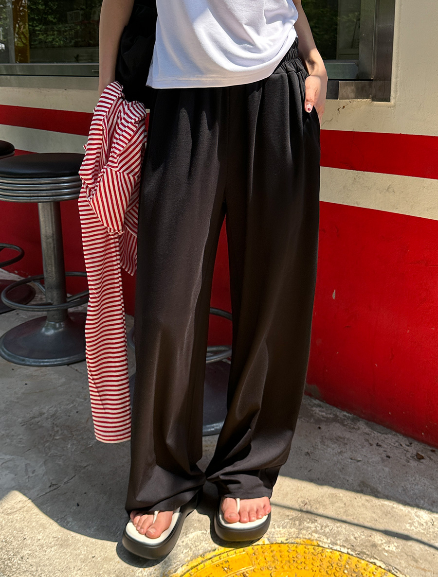 [EVELLET] Matilun Cool Waistband Pants by Length
