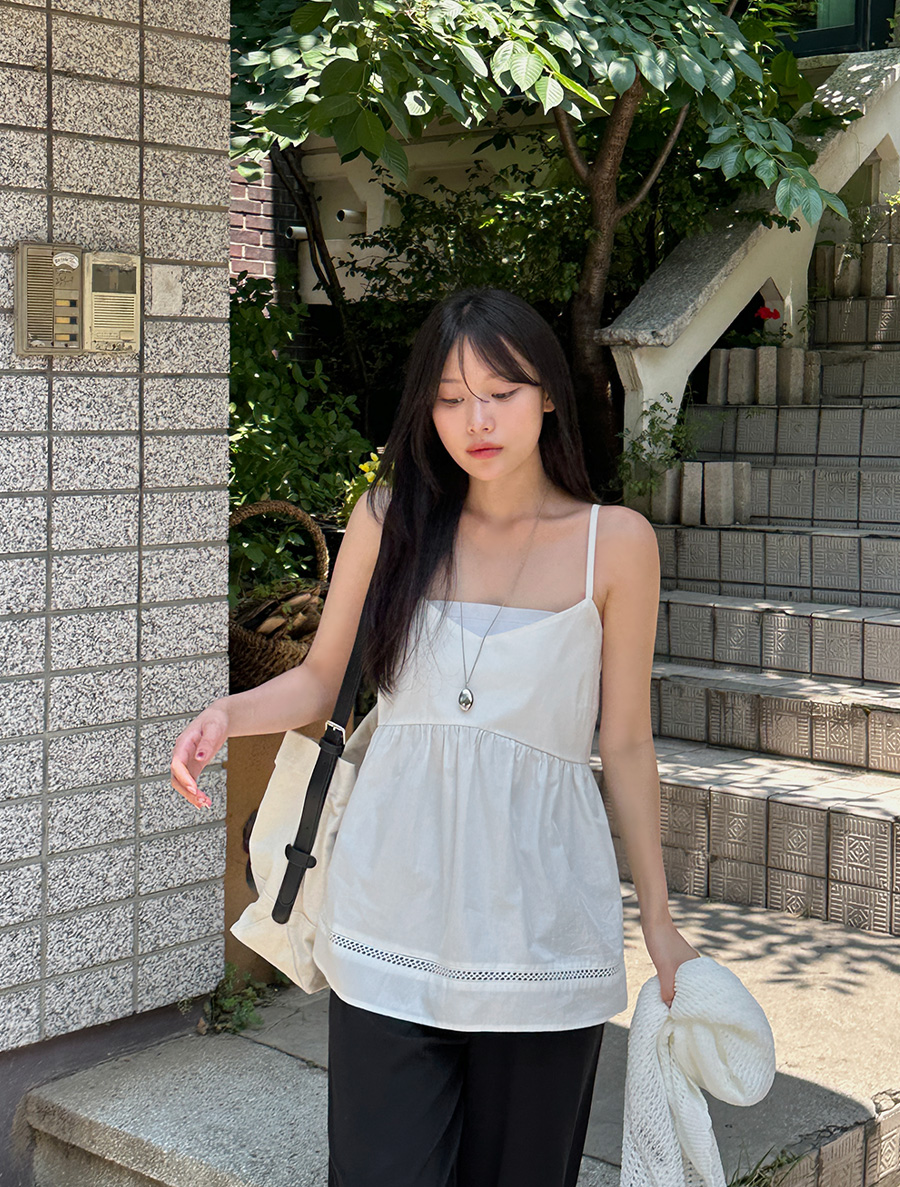 Evion bowknot bustier blouse