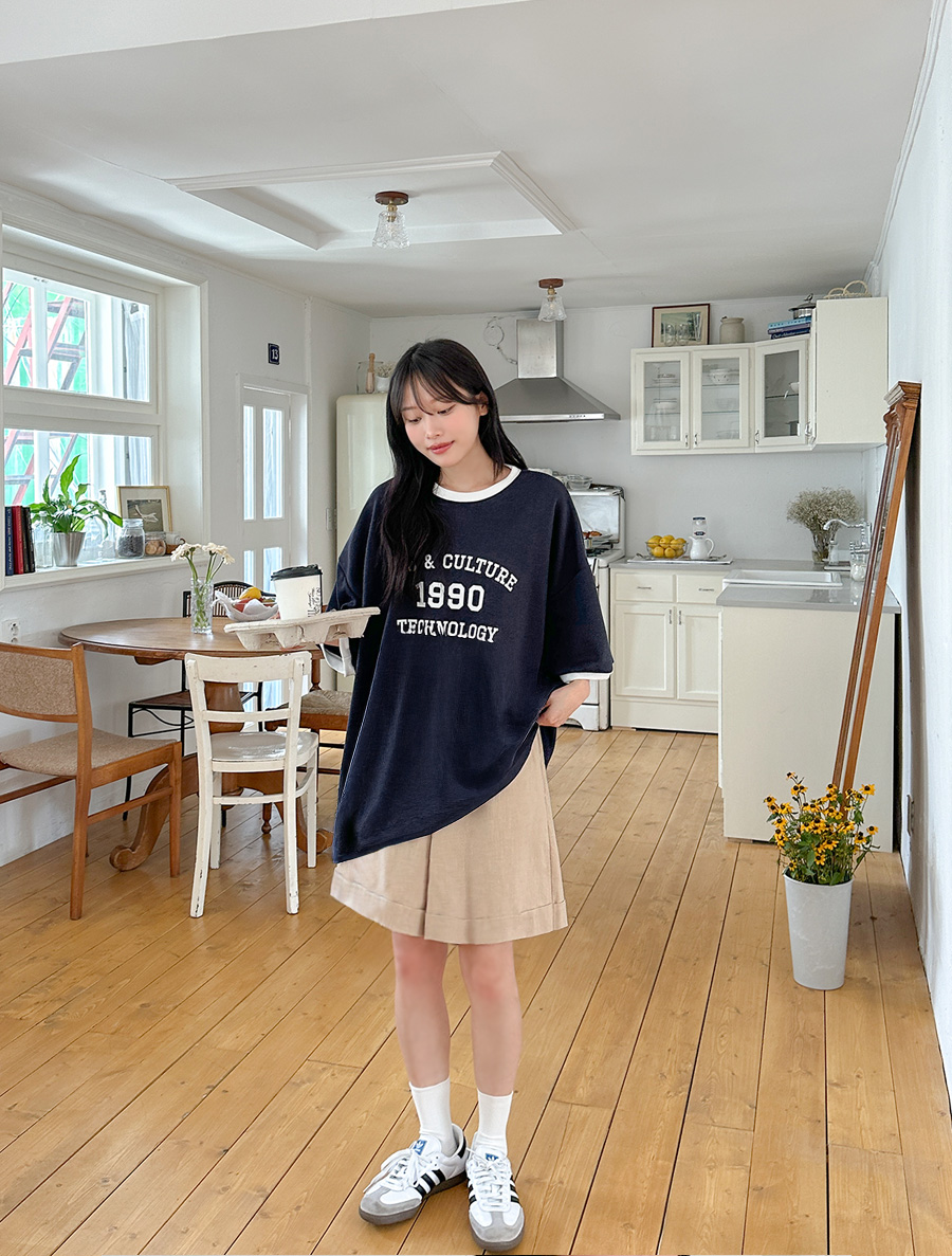 Bladen Contrast Graphic Print T-shirt