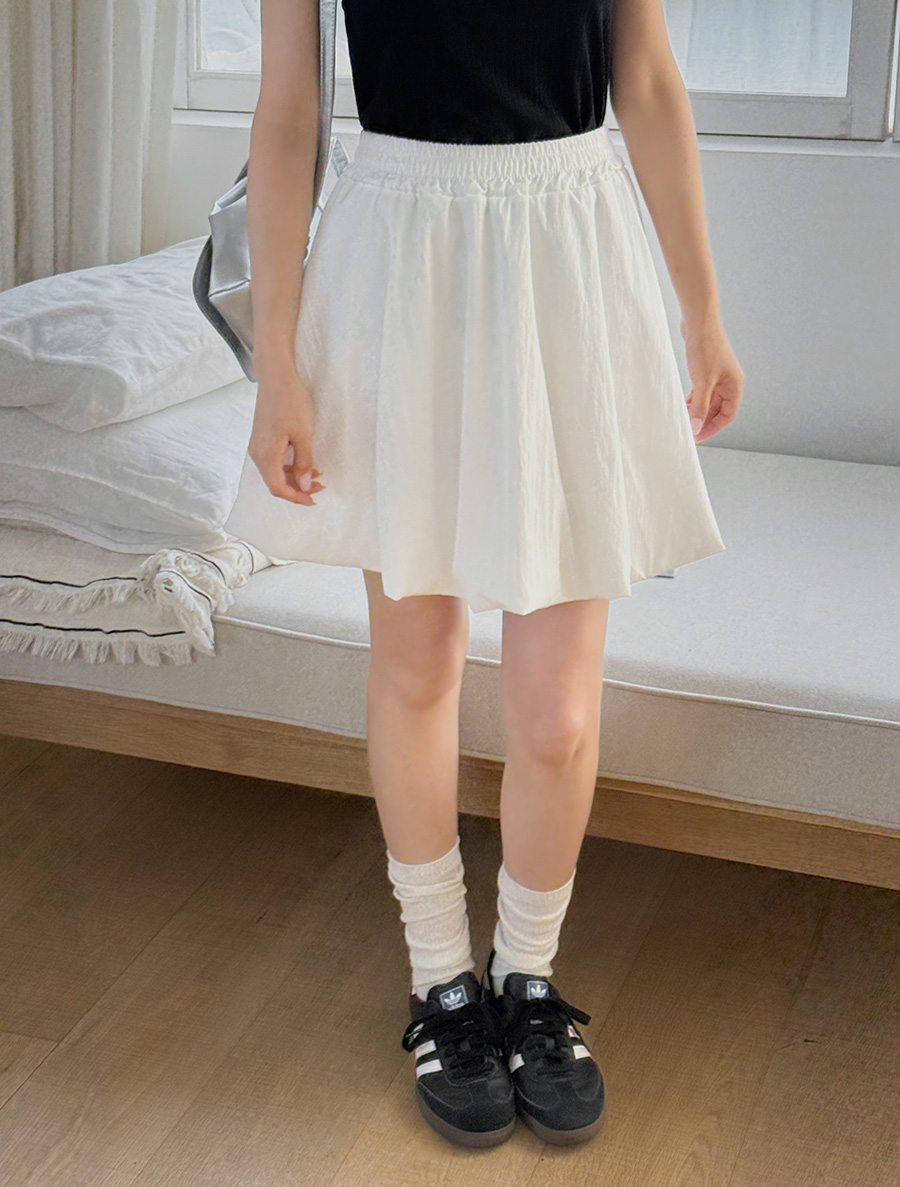 Speon Shirring Balloon Skirt