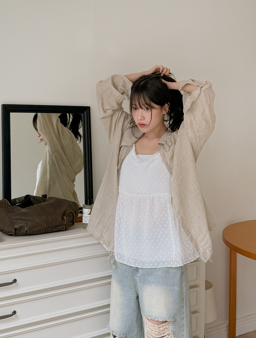 Binaz String Linen Shirt