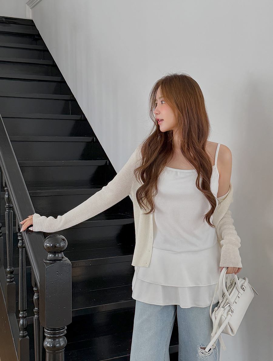 Knuff bowknot tiered bustier