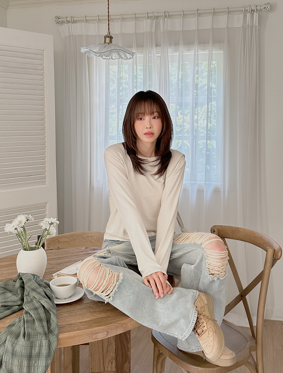 [EVELLET] Meldeven logo Span T-shirt