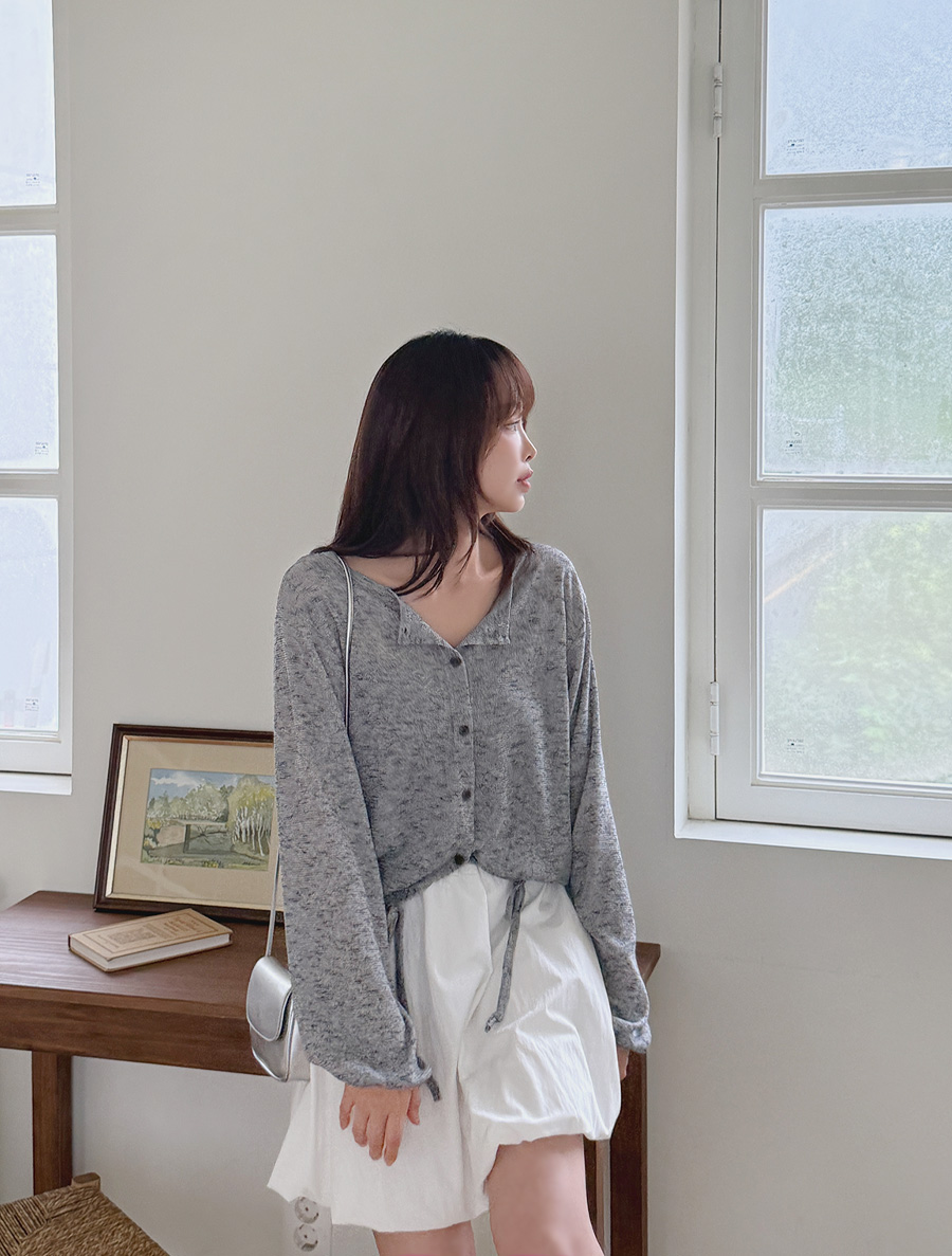 Topia String Linen Cardigan