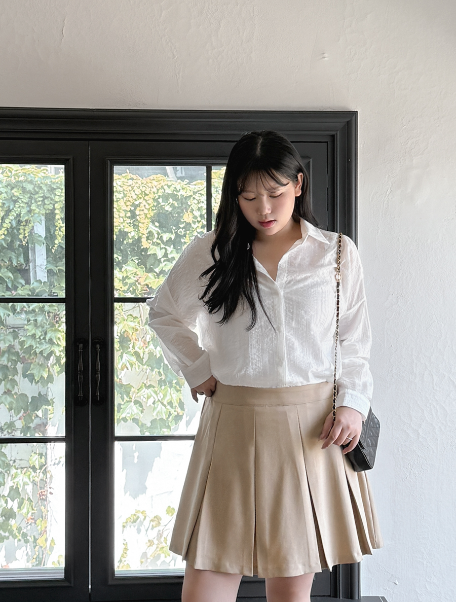 Mudenz See-through look Unbalance Shirt