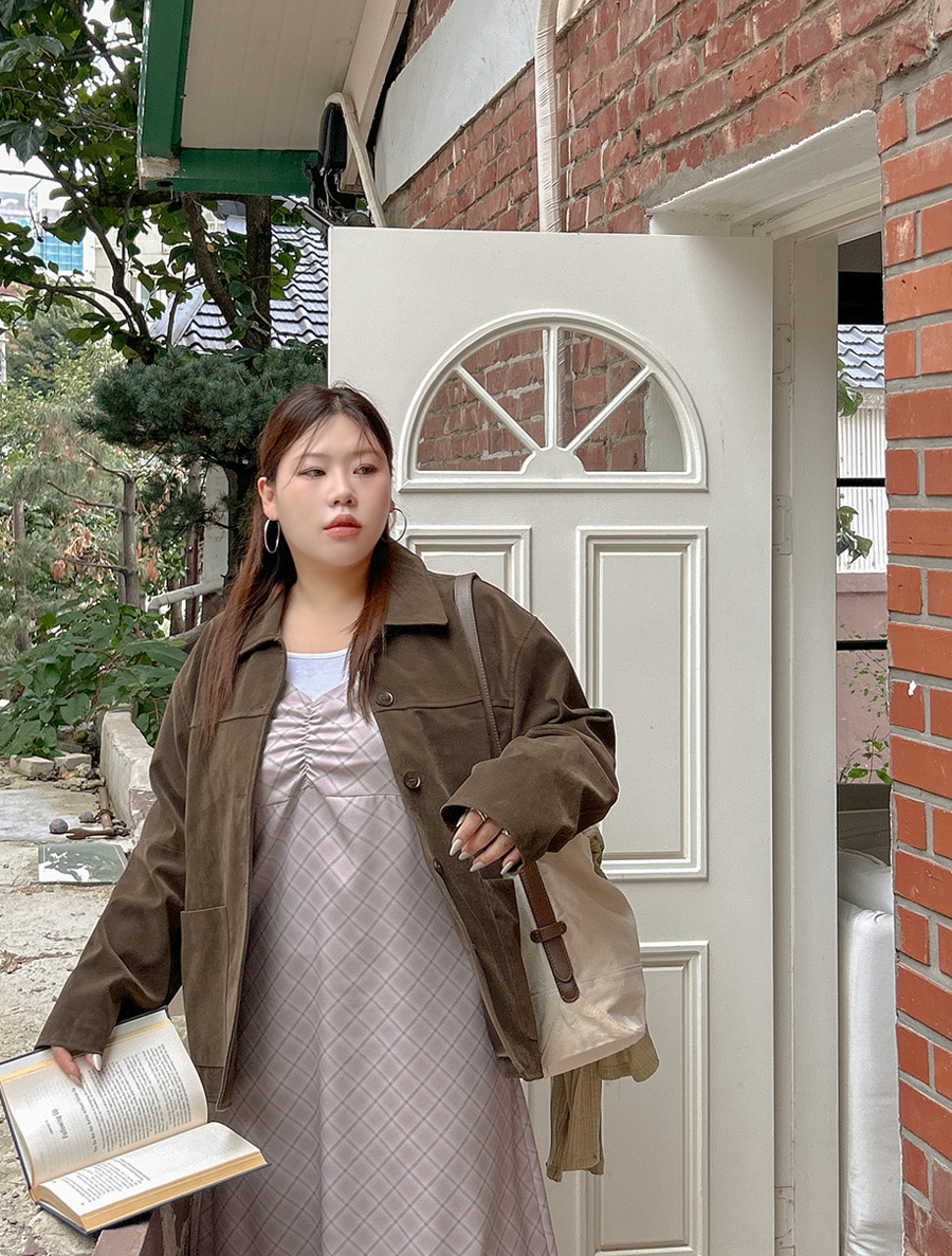 Tunya Suede Collar Jacket