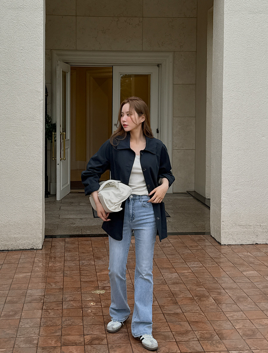 Luahen Cotton Collar Jacket